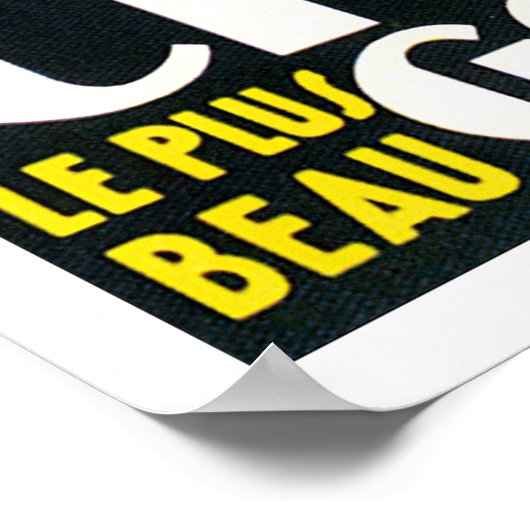 Golf in Zwitserland Poster (Hoek)