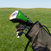 Golf India en Indiase vlag/Golf Clubs Hoesjes Golfheadcover (Insitu)