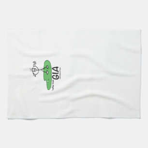 Golf Induced Anger Golf-handdoek Theedoek