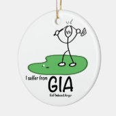 Golf Induced Anger Keramisch Ornament (Links)