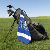 Golf Infusie "AIM HIGH" Golf Handdoek (Groen)