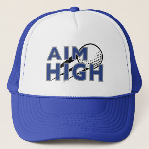 Golf Infusie "AIM HIGH" Golf Trucker Hoed Pet