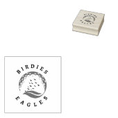 Golf Infusie Birdies Eagles Golf Rubberstempel (Gestempeld)