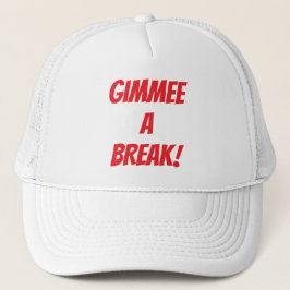 Golf infusie "GIMME A BREAK!" Golf Trucker Pet