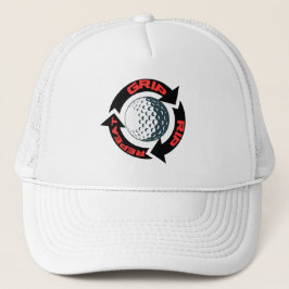 Golf Infusie "GRIP RIP REPEAT" Golfer Golf Trucker Pet