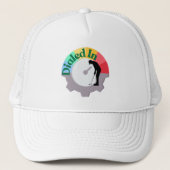 Golf infusie "Ingedraaid" Trucker Pet (Voorkant)