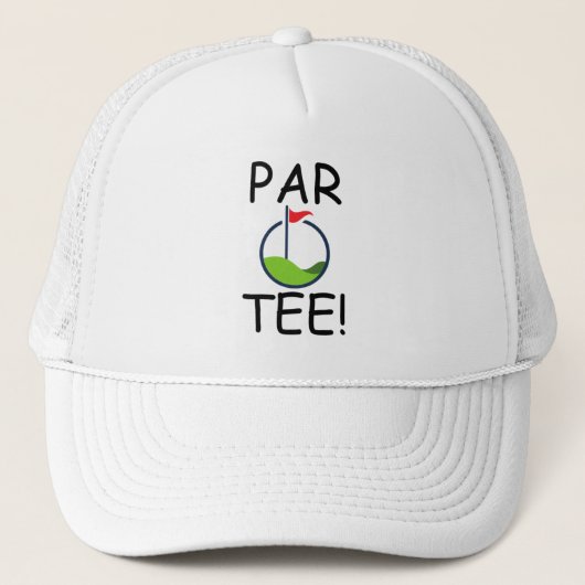 Golf Infusie "PAR T-SHIRT" Golf Logo | Pet (Voorkant)