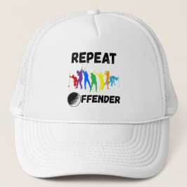 Golf Infusie "Repeat Offender" Uniek ontworpen Trucker Pet