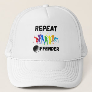 Golf Infusie "Repeat Offender" Uniek ontworpen Trucker Pet