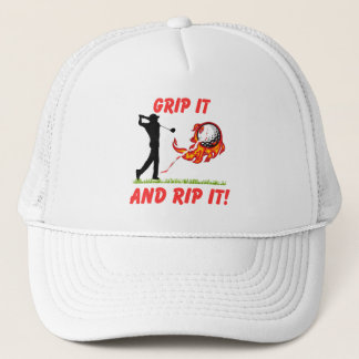Golf Infusion "Grip It And Rip It!" Golfer Golf Trucker Pet