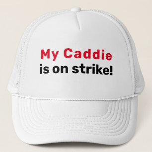 Golf Infusion "Mijn caddie is in staking!" Trucker Pet