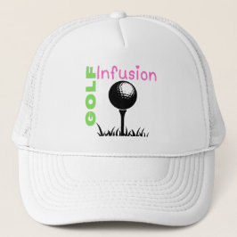 Golf Infusion Uniek Ontwerp Teed Up Trendy Trucker Pet
