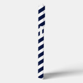 Golf initiaal monogram blauw wit Case-Mate iPhone case (Achterkant / Rechts)