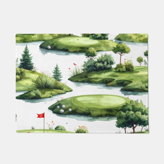 Golf Inslagveld Deurmat (Voorkant)