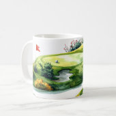 Golf Inslagveld Koffiemok (Voorkant links)