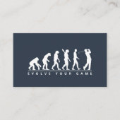 Golf instructeur professionele humoristische eenvo visitekaartje (Voorkant)