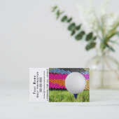 Golf-instructie Visitekaartje (Staand voorkant)