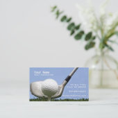 Golf-instructie Visitekaartje (Staand voorkant)