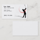 Golf-instructie Visitekaartje (Voorkant / Achterkant)