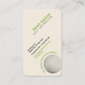 Golf Instructor | Beroepsbeoefenaars Visitekaartje (Voorkant)