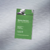 Golf Instructor | Beroepsbeoefenaars Visitekaartje Magneet (Voorbeeld)