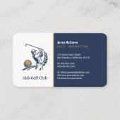 Golf Instructor | Beste sport Visitekaartje (Voorkant)