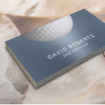 Golf Instructor Dusty Blue Professional Sport Visitekaartje<br><div class="desc">Golf Instructor Dusty Blue Professional Sport Visitekaartjes.</div>