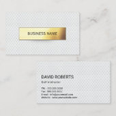 Golf Instructor Gold Label Professional Coach (Voorkant / Achterkant)