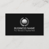 Golf Instructor Golf Club Professional Visitekaartje (Voorkant)