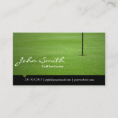 Golf Instructor Hole in One Professional Visitekaartje (Voorkant)