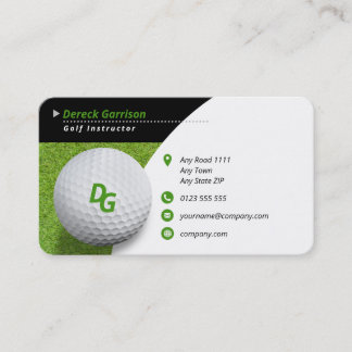 Golf Instructor | Meestersport Visitekaartje