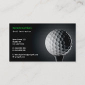 Golf Instructor | Perfecte sport Visitekaartje (Voorkant)