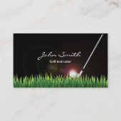 Golf Instructor Professional Visitekaartje (Voorkant)