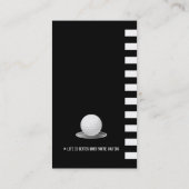 Golf Instructor | Professionele Golflessen Visitekaartje (Achterkant)