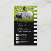 Golf Instructor | Professionele Golflessen Visitekaartje (Voorkant)