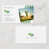 Golf Instructor | Professionele leraar Visitekaartje (Voorkant / Achterkant)