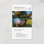 Golf Instructor | Professionele leraar Visitekaartje (Voorkant)