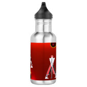 GOLF INSTRUCTOR RED RUBY MONOGRAM WATERFLES  (Rechts)