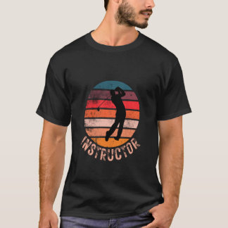 Golf Instructor  Retro Style Personal Train T-shirt