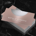 Golf Instructor Roos Gold Professional Sport Visitekaartje<br><div class="desc">Golf Instructor Roos Gold Professional Sport Visitekaartjes.</div>