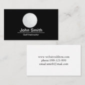 Golf Instructor Visitekaartje (Voorkant / Achterkant)