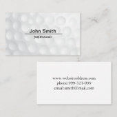 Golf Instructor Visitekaartje (Voorkant / Achterkant)