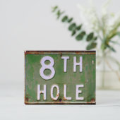 Golf Invitation Briefkaart (Staand voorkant)