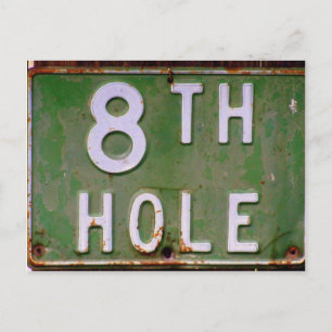 Golf Invitation Briefkaart