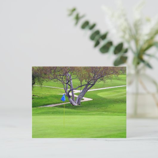 Golf Invitation Briefkaart (Staand voorkant)
