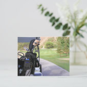 Golf Invitation Briefkaart (Staand voorkant)