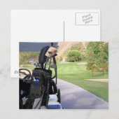 Golf Invitation Briefkaart (Voorkant / Achterkant)
