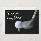 Golf Invitation Kaart (Voorkant)