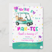 Golf Invitation Kaart (Voorkant)