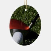 Golf Iron and Ball Ornament (Rechts)